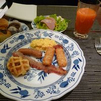 朝食バイキング