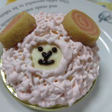 此方は、ピンク羊です。味は一緒みたいです。