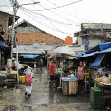 港周辺の街角風景