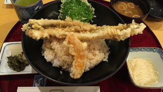 穴子天丼 ♪