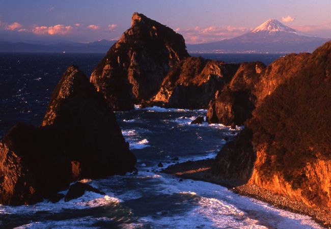 ここから見える富士山は最高です。