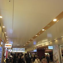 通りの様子です