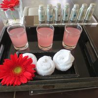 スパで出されるお茶