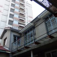 中庭からみた二階