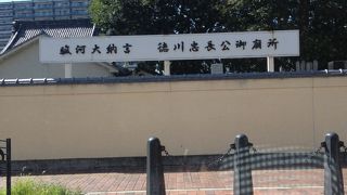 柳生一族の陰謀では散々だったた忠長公墓所