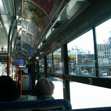 清水駅から三保の松原へ行くのに利用しました。