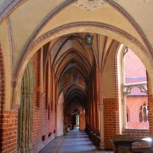 お城の廊下です。