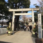 羊神社へ初詣