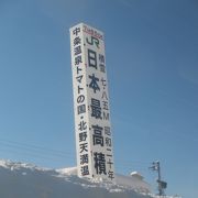 日本最高積雪量を記録した駅