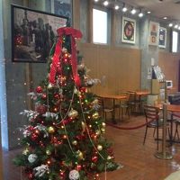 クリスマスシーズンのロビー