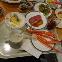 バイキングの夕食