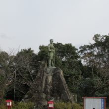 橘周太中佐の銅像