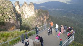 展望台から真近で見れます