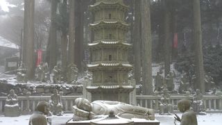 雪の雲辺寺