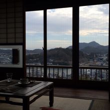 尾道水道の景色が見えます