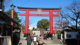 亀戸天神での厄落とし