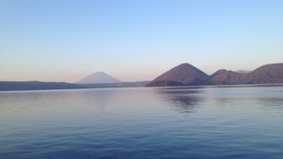 見ごたえあった、洞爺湖の風景