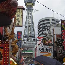 活気のある商店街
