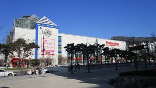 ホームプラス　センタムシティ店　海雲台にはスーパー少ない