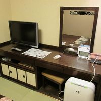 加湿機能付きの大きな空気清浄機が、場所を取っていました。