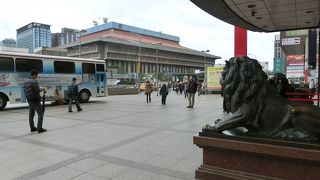 地下街が広いのにはびっくりしました。