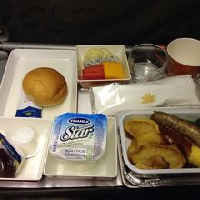 ホーチミン〜成田 機内食