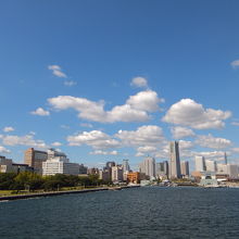 プロムナードデッキからの眺め