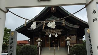 こじんまりとした場所。