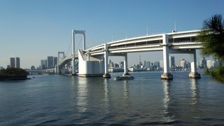 歩いて渡れます（無料）！