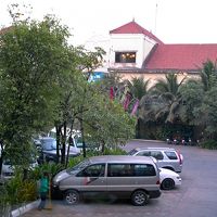 朝食レストランからの眺め