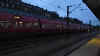 コペン近郊の電車エストー