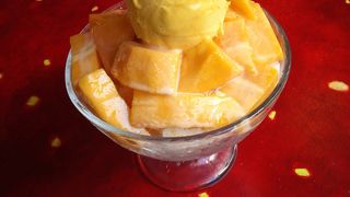 高級マンゴーかき氷