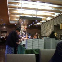 朝食の会場です。