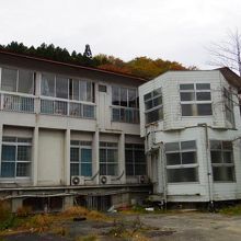 東鳴子温泉街の建物