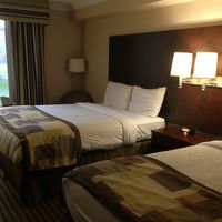 ダブルルーム。みた感じは普通ですが。。。