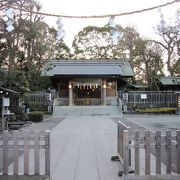 横浜ビジネスパーク近接の格式ある神社
