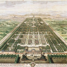 1708年ヘレンハウゼン王宮庭園