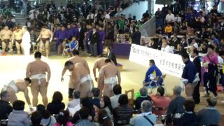 初めて国技館に行きました