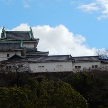 観光案内所附近から見ました