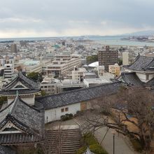 天守閣からの眺め