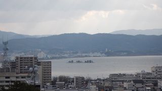 松江から出雲にかけて広がる大きな湖