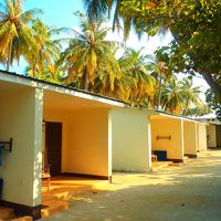 お部屋は2棟の長屋式のコテージです。