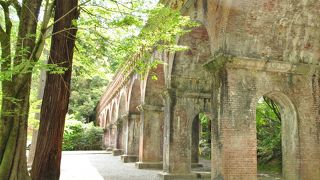 広い境内、いろいろな景観が楽しめます。