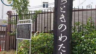 勝鬨橋のたもとにあります