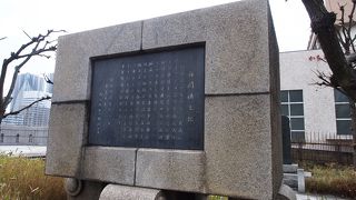 勝鬨橋のたもとにあります