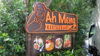 オランウータンと一緒に記念撮影☆