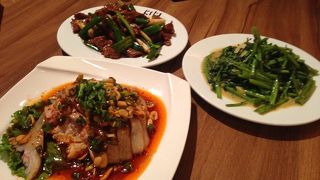 辛いマーボ豆腐が絶品