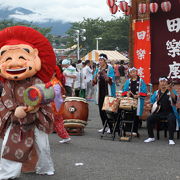 有名じゃないけど、屋台やイベントも有り楽しい花火大会