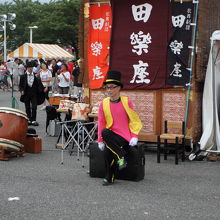 大道芸も楽しい