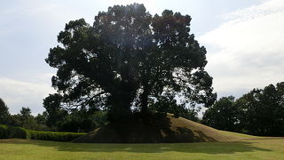 江田船山古墳公園にある国指定史跡『虚空蔵塚古墳』